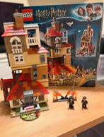 Lego Harry Potter Attack on the Burrow, Ophalen of Verzenden, Zo goed als nieuw, Complete set, Lego