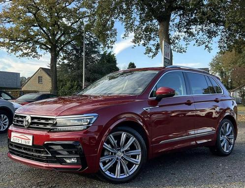 Volkswagen Tiguan 2.0TSI 4Motion DSG R line 2018 68Dkm Pano, Autos, Volkswagen, Entreprise, Achat, Tiguan, ABS, Caméra de recul