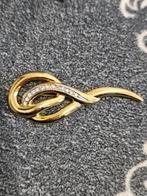 Goudkleurige broche, Handtassen en Accessoires, Broches, Ophalen of Verzenden