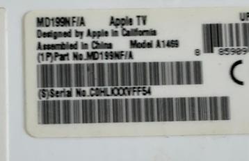 Apple TV 3de generatie Rev A beschikbaar voor biedingen