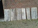 Planken met metalen rand 140 CM, Doe-het-zelf en Bouw, Hout en Planken, Gebruikt, Ophalen of Verzenden