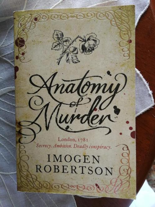 Imogen ROBERTSON - Anatomie du meurtre - thriller - anglais, Livres, Langue | Anglais, Comme neuf, Fiction, Enlèvement ou Envoi