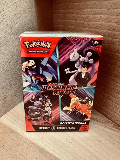 📦 Pokemon Booster Bundle - Destined Rivals – Sealed ✨, Hobby en Vrije tijd, Verzamelkaartspellen | Pokémon, Nieuw, Booster, Ophalen