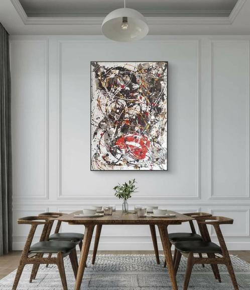 She love me, Antiek en Kunst, Kunst | Schilderijen | Abstract, Ophalen