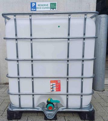 Cuve IBC 1000 litres naturel comme neuve beschikbaar voor biedingen