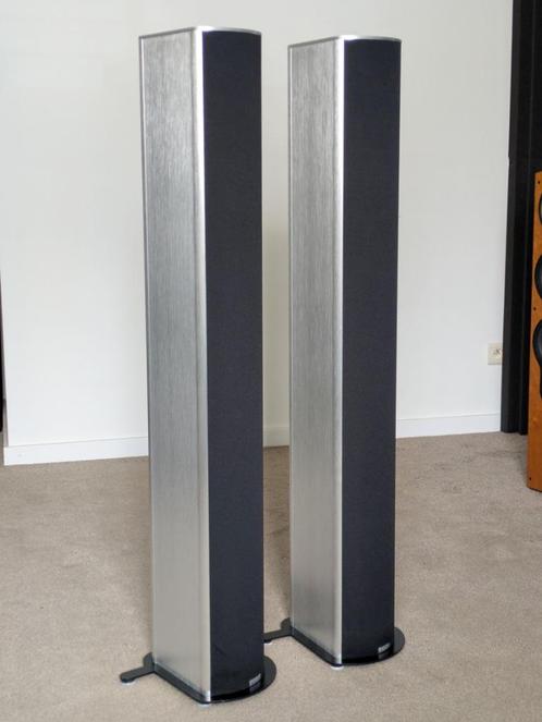 Piega P4 XL Aktiv/Active, ingebouwde versterker, €3500 nieuw, Audio, Tv en Foto, Luidsprekerboxen, Gebruikt, Front, Rear of Stereo speakers