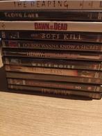 11 horror Dvd's. Appart of samen te kopen, Enlèvement ou Envoi, Utilisé