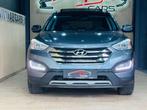 Hyundai Santa Fe 2.2 CRDi 4WD Executive * 7 PLACES * GAR 12, Auto's, Gebruikt, Zwart, 7 zetels, Leder
