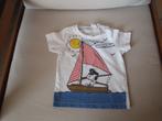 wit t-shirt + Snoopy-ontwerp maat 68, Ophalen, Zo goed als nieuw, Jongetje