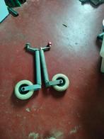 Aanhangwagen steunwiel., Ophalen