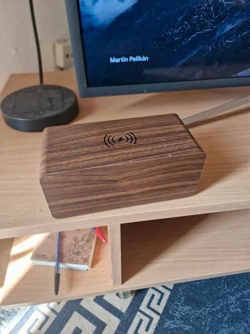 Houten wekker, Elektronische apparatuur, Wekkers, Ophalen of Verzenden