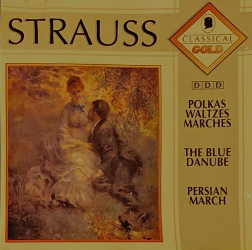 Strauss ‎– Polkas Waltzes Marches  / The Blue Danube DDD, Cd's en Dvd's, Cd's | Klassiek, Ophalen of Verzenden