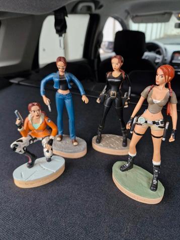 Tomb Raider 4 figurines de collection 