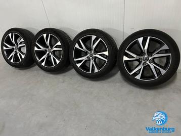 Originele Volvo S60 V60 5-Double Spoke Matt Black Diamond Cu beschikbaar voor biedingen