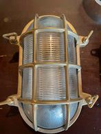 Ovale messing scheepslampen, Antiek en Kunst, Ophalen