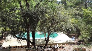 Provence verte: Villa 2ch avec pisc. /1400m2 privés 