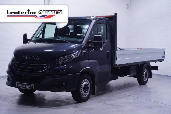 Iveco Daily 35S18 180 pk Aut. Pick Up / Open Laadbak Airpro, Auto's, Bestelwagens en Lichte vracht, Bedrijf, ABS, Adaptive Cruise Control
