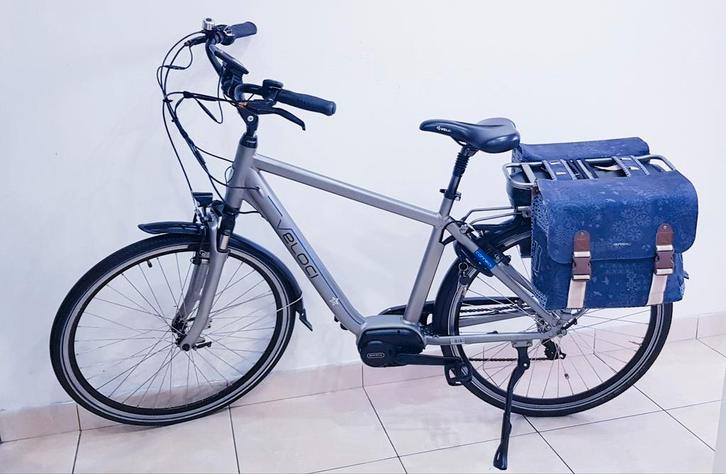 Electrische Veloci fiets middenmotor met zeer goede batterij, Fietsen en Brommers, Elektrische fietsen, Zo goed als nieuw, Ophalen