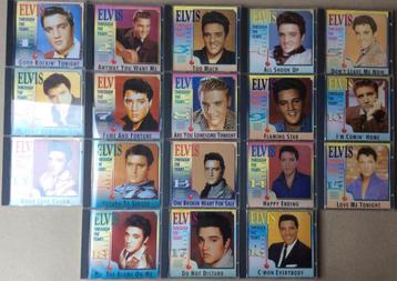 Elvis Presley CD Pakket zeldzaam 18 Stuks beschikbaar voor biedingen