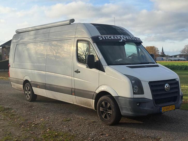 Volkswagen Crafter 35 2.5 TDI L4 H2|Crossbus|Luifel|4 persoo, Autos, Camionnettes & Utilitaires, Entreprise, Achat, ABS, Air conditionné