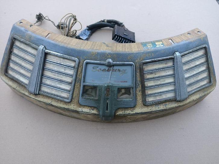 Toetsenbord Seeburg Trashcan (1948) jukebox, Verzamelen, Automaten | Jukeboxen, Seeburg, Verzenden