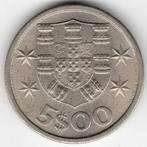 Portugal : 5 escudos 1966 KM#591 Réf 11708, Timbres & Monnaies, Monnaies | Europe | Monnaies non-euro, Enlèvement ou Envoi, Monnaie en vrac