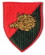 Chasseurs ardennais - patch (4), Emblème ou Badge, Enlèvement, Armée de terre