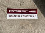 4 Reclameborden Porsche-Gulf-Michelin-Goodyear, Ophalen, Zo goed als nieuw, Reclamebord