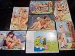 7 anciennes cartes postales humour années 60/70, Enlèvement ou Envoi, 1960 à 1980, Non affranchie