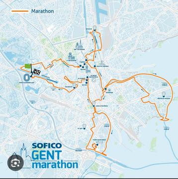 Ticket Sofico Gent Marathon beschikbaar voor biedingen