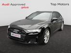 Audi A6 Avant DIRECTIEWAGEN*HYBRIDE 367pk*FULL OPTION*TOPWAY, Auto's, Audi, Automaat, Zwart, Airbags, Break