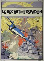 E.P. Jacobs - Blake & Mortimer - zeefdruk, Verzamelen, Ophalen, Overige figuren, Nieuw, Plaatje, Poster of Sticker