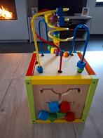 Houten activiteitenkubus., Enfants & Bébés, Jouets | Jouets en bois, Enlèvement ou Envoi