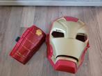 Masker Iron Man en schieter arm, Kinderen en Baby's, Zo goed als nieuw, Ophalen