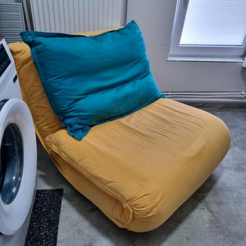 Fauteuil Futon convertible en lit 90 x 200, Enlèvement, Utilisé