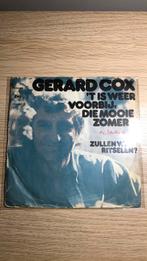 Gerald cox - t is weer voorbij , die mooie zomer, CD & DVD, Vinyles Singles, Utilisé, Enlèvement ou Envoi