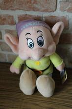 Knuffel Dopey (stoetel) hoogte 35 cm, Verzamelen, Disney, Ophalen of Verzenden, Sneeuwwitje of Doornroosje, Zo goed als nieuw