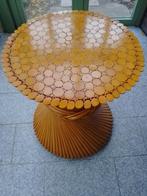 Pied de table McGuire Vintage en rotin et bambou, Enlèvement