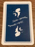 Speelkaart Dubec sigaretten, Verzamelen, Speelkaarten, Jokers en Kwartetten, Ophalen of Verzenden, Zo goed als nieuw, Speelkaart(en)