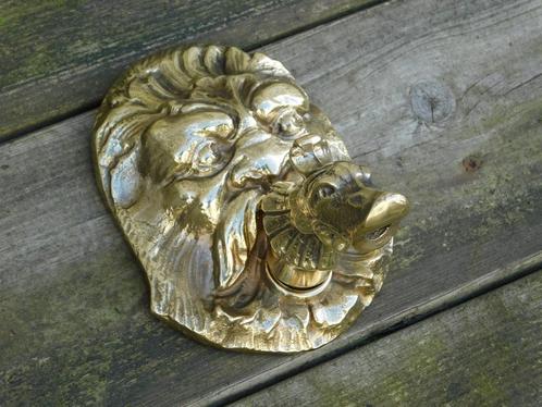 Waterloop voor muurfontein, waterspuwer met leeuwenrozet, me, Tuin en Terras, Waterpartijen en Fonteinen, Waterornament, Overige materialen