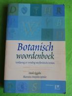 Botanisch woordenboek, Henk Eggelte, ISBN 9789050112895 KNNV, Boeken, Natuur, Bloemen, Planten en Bomen, Zo goed als nieuw, Henk Eggelte