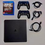 PlayStation 4 Slim – 1TB, Games en Spelcomputers, Spelcomputers | Sony PlayStation 4, Met games, Met 2 controllers, Ophalen of Verzenden