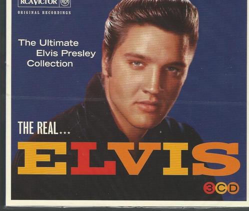 Elvis Presley - The real Elvis = 3cd = seal =7,99, Cd's en Dvd's, Cd's | Rock, Nieuw in verpakking, Rock-'n-Roll, Verzenden