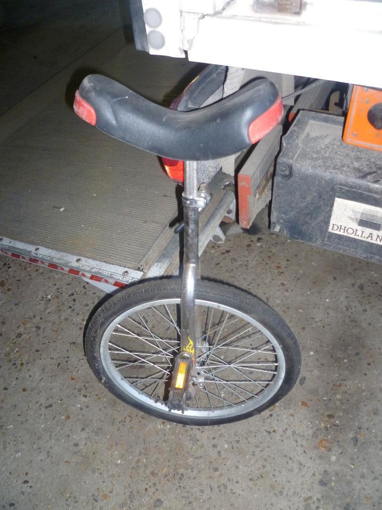 1 WIEL FIETS, Enlèvement