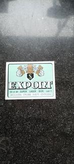 Bieretiket export br Strubbe ichtegem, Enlèvement ou Envoi, Comme neuf