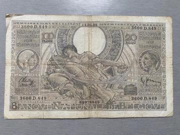 100 frank 1938 GRATIS