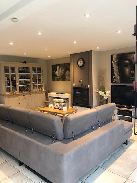 Superbe salon d'angle moderne - affaire à saisir !, Huis en Inrichting, Zetels | Complete zithoeken, Gebruikt, Stof, Ophalen