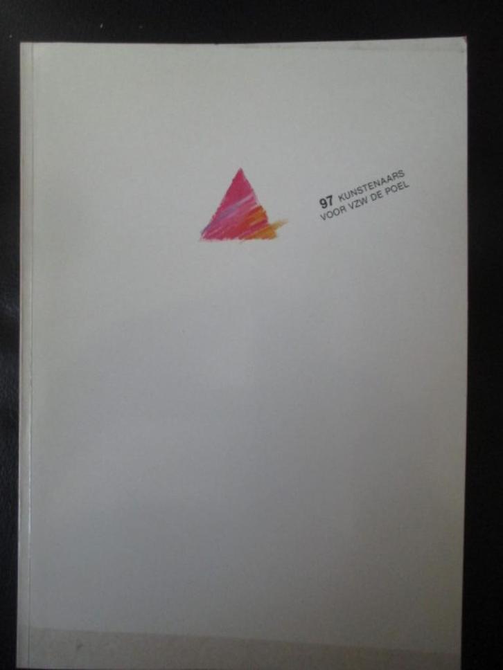 97 kunstenaars voor vzw De Poel, Boeken, Kunst en Cultuur | Beeldend, Zo goed als nieuw, Schilder- en Tekenkunst, Ophalen of Verzenden