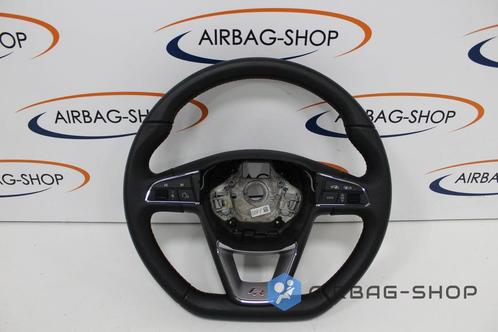 Seat Leon FR Multifunctioneel Leder Stuurwiel stuur 57541909, Auto-onderdelen, Besturing, Seat, Gebruikt, Ophalen of Verzenden