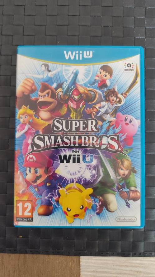 Super Smash Bros, Wii U, Games en Spelcomputers, Games | Nintendo Wii U, Gebruikt, Avontuur en Actie, Vanaf 12 jaar, Online, Ophalen of Verzenden